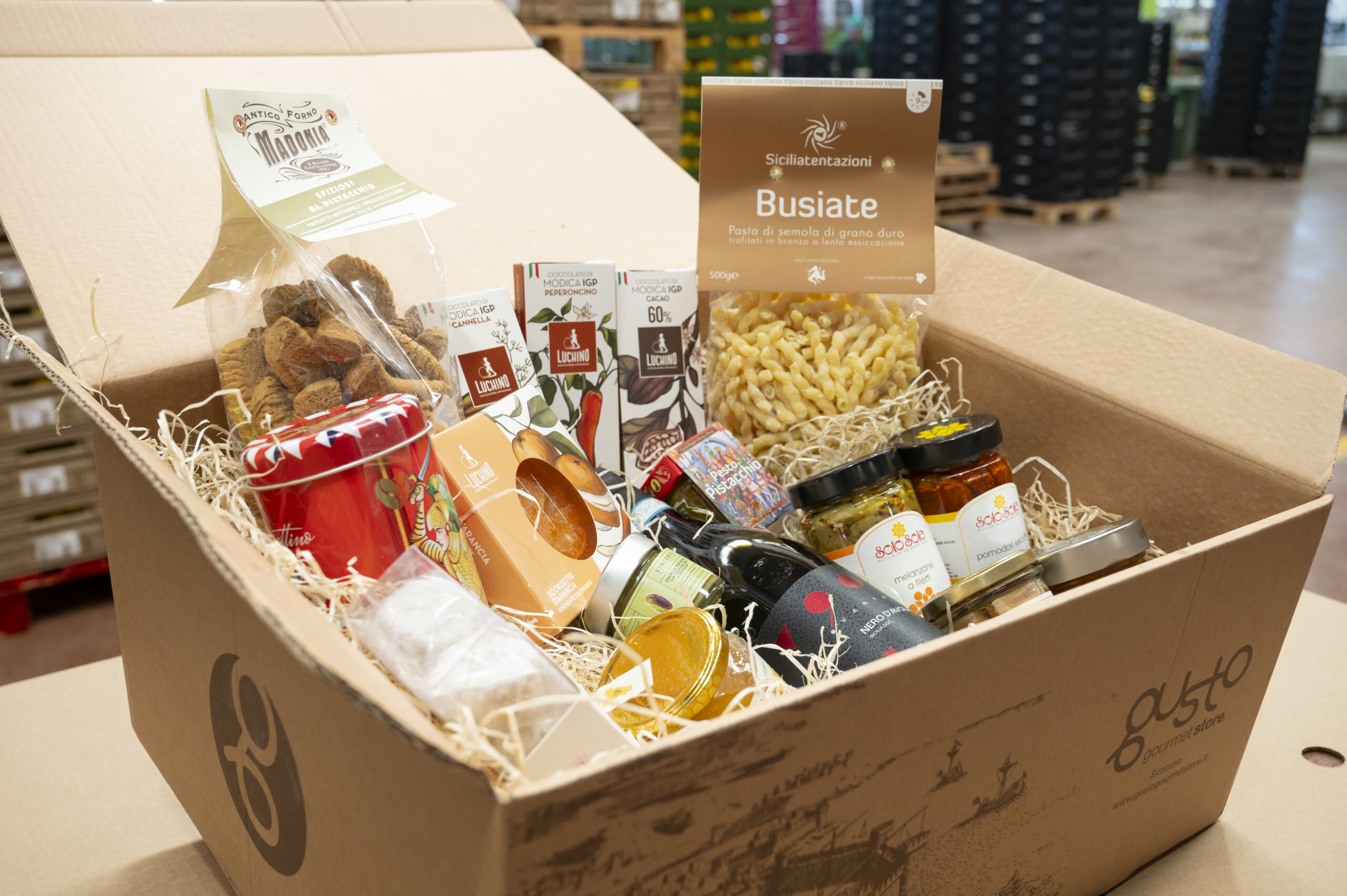 Cassetta Regalo Prodotti Tipici Siciliani – Box Degustazione Sicilia
