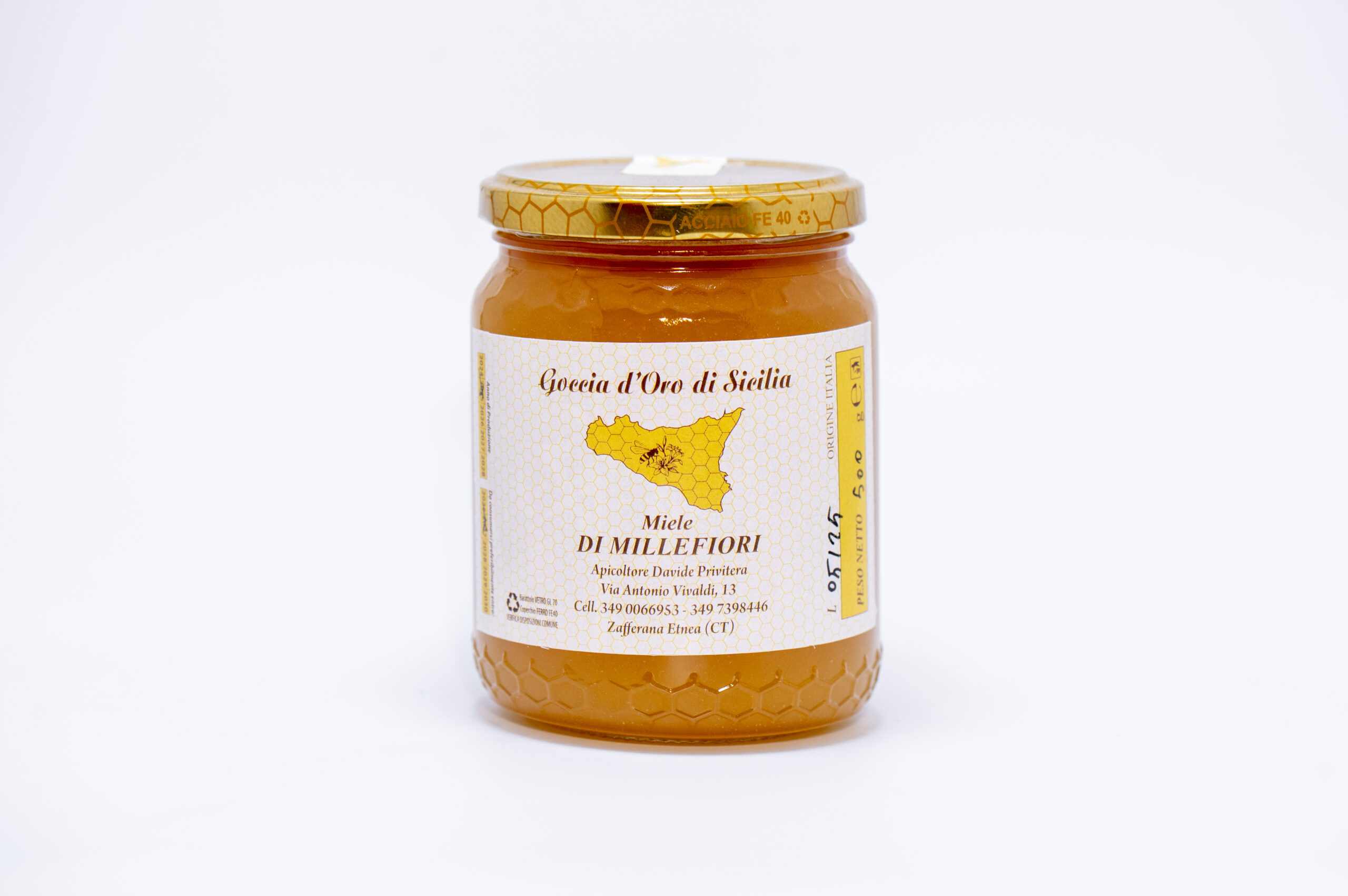 Miele Millefiori Siciliano Artigianale – 100% Naturale