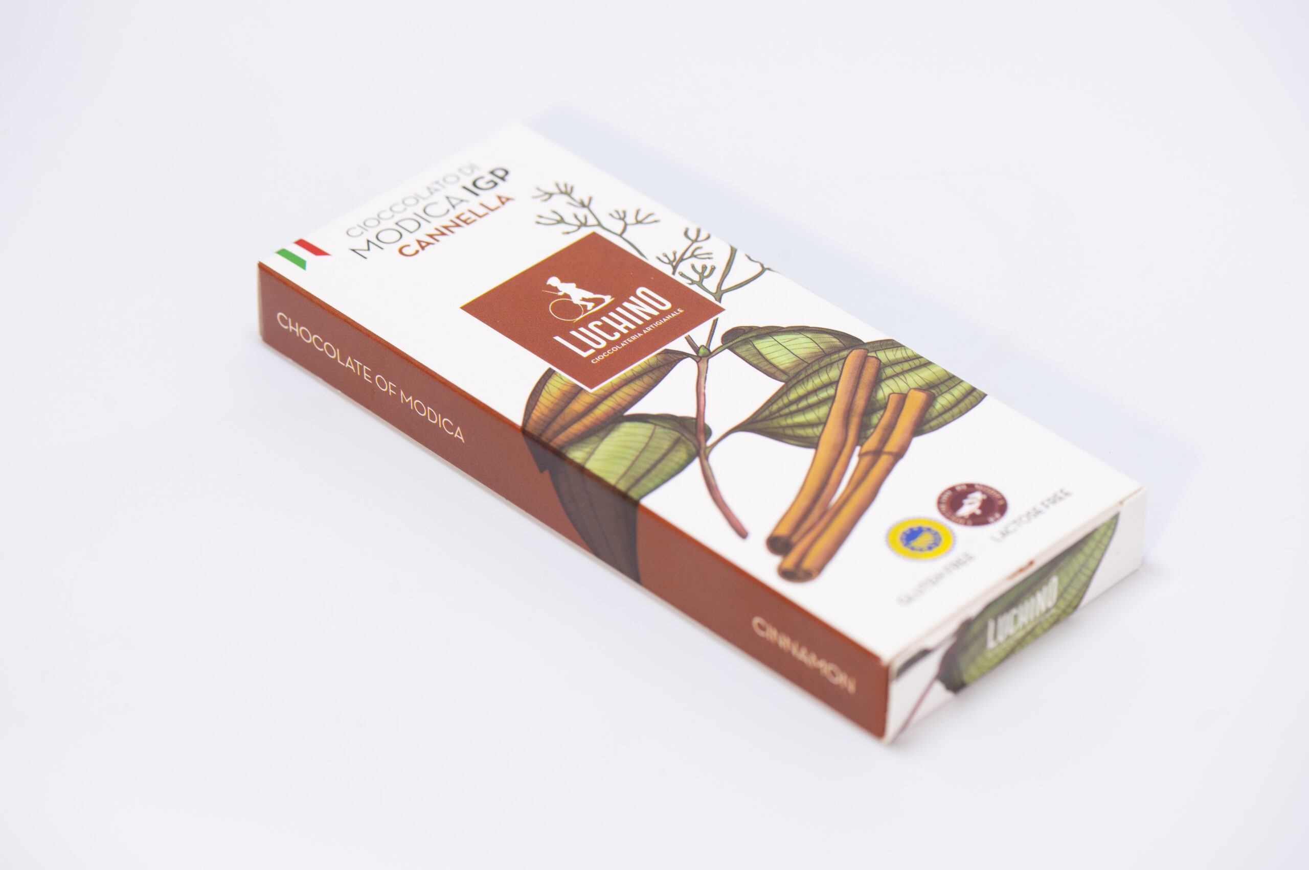 Cioccolato di Modica IGP alla Cannella/Arancia – Artigianale Siciliano