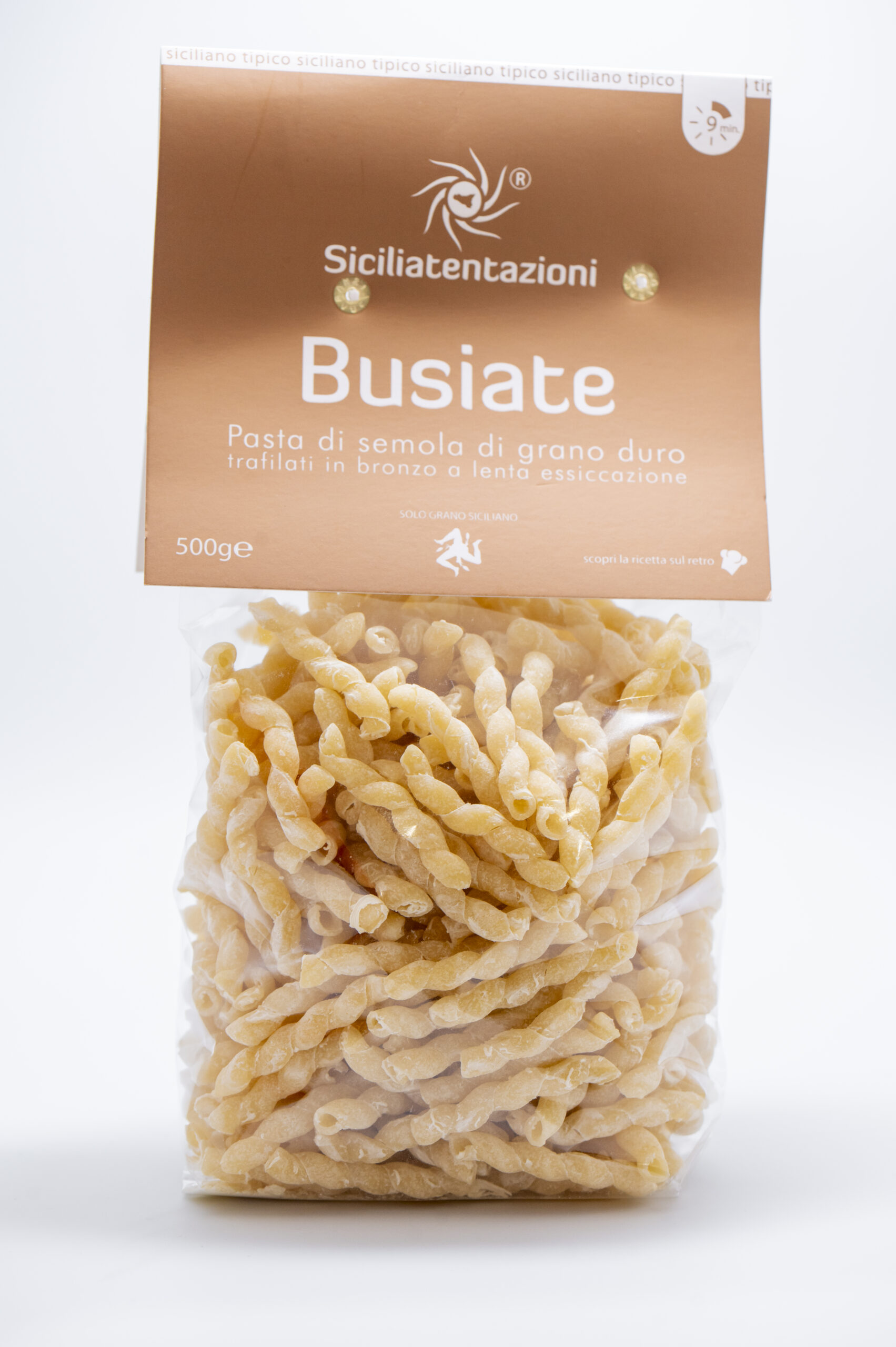 Busiate Siciliane Artigianali di Grano Duro – Pasta Tipica Siciliana